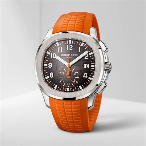 patek philippe aquanaut chronograph orange price|patek philippe aquanaut for sale.